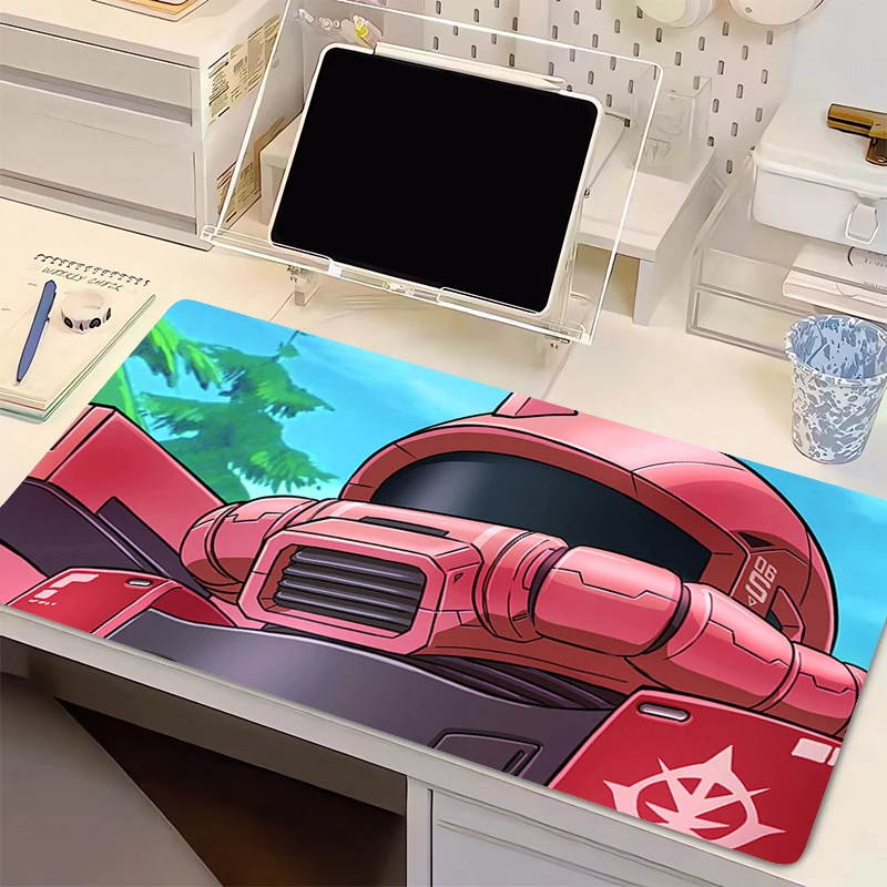 Mouse Pad Mechanical Warrior G-gundam Z-zaku II Anime rubber table Game Desk mat Computer Keyboard Pad PC gaming carpet mousepad - view 5