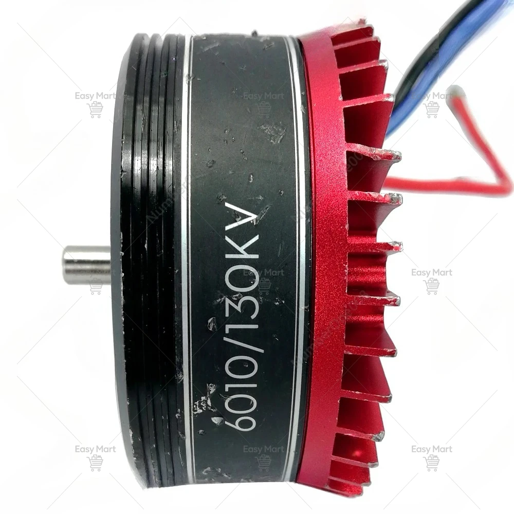 Used 6010 Brushless Outrunner DC Motor UAV High Power 130KV Large Torque External Rotor Fits 2170 Propeller