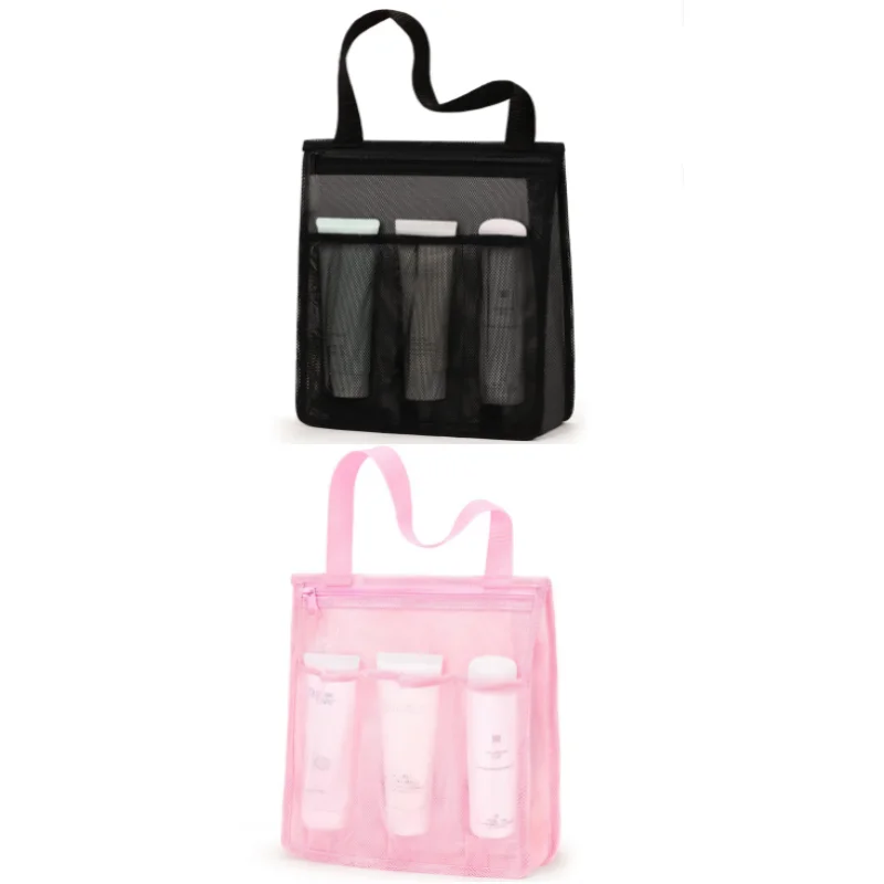 ISURE MARINE Outdoor Mesh Beach Bag Simple Handheld Storage Bag Dry Wet Separation Large Capacity Swimming And Fitness Bag
