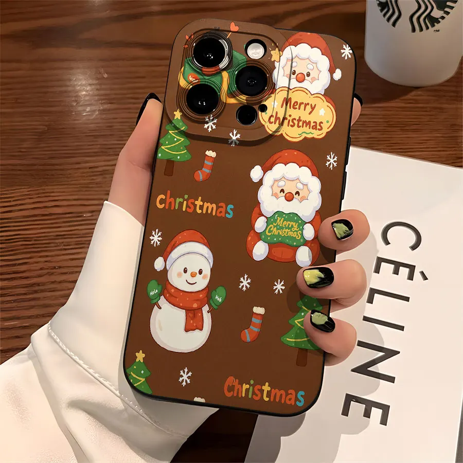 엔젤 아이 매트 TPU 소프트 폰 케이스, 아이폰 17부터 11 프로 맥스까지 360도 보호 기능 호환