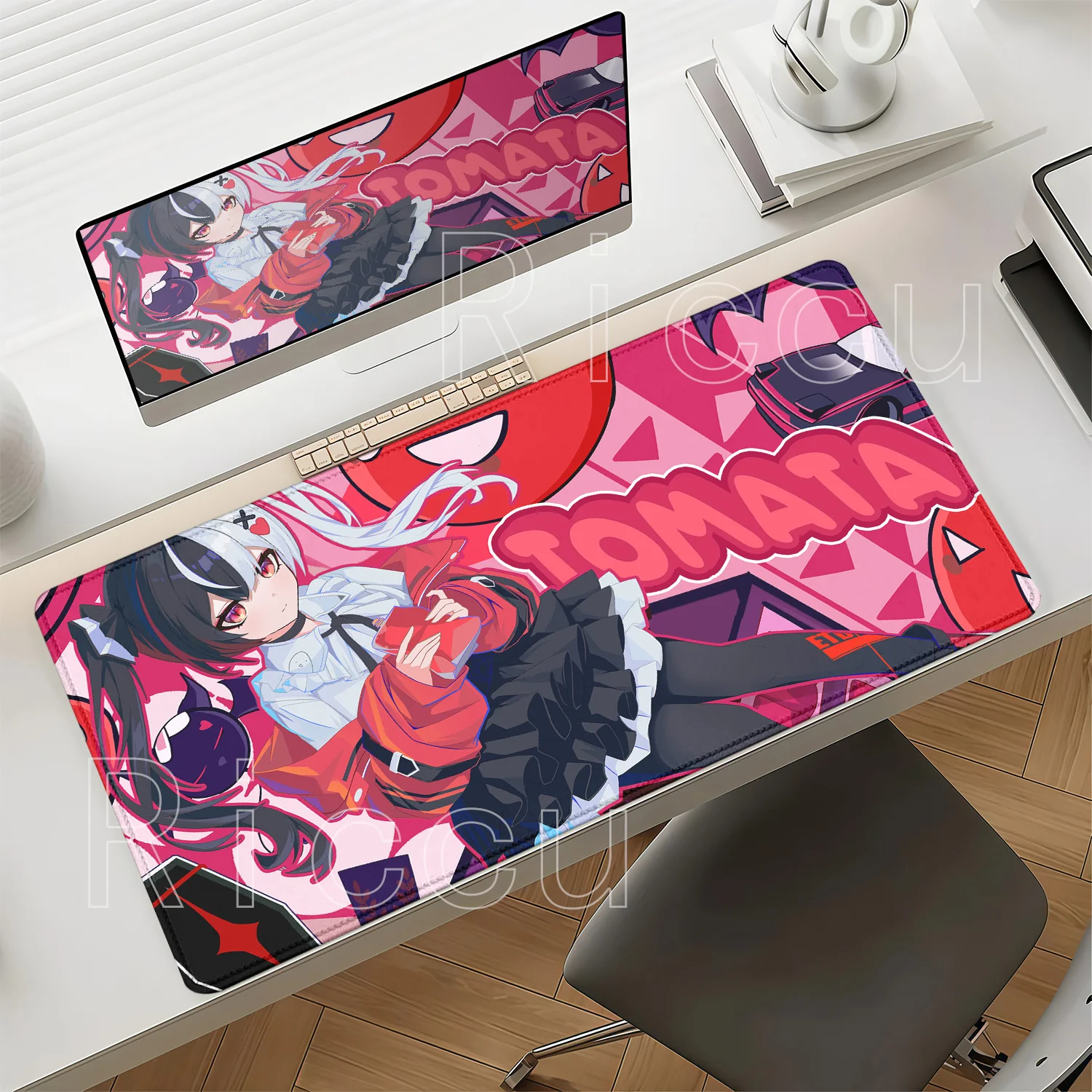 Lacrimosa Neverness To Everness NTE Anime Girl Mouse Pad PC Non-Slip Rubber Office Mousepad Gaming HD Printing Overlock Desk Mat