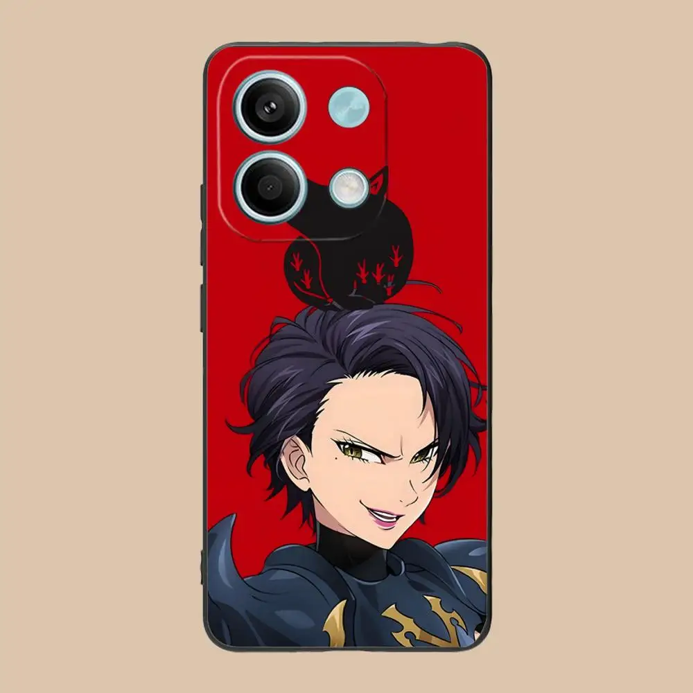 Seven Deadly Sins Merlin Phone Case for POCO M7 M6 M5 M4 M3 X8 X7 X6 X5 X4 X3 Pro GT 5G Soft TPU Shockproof Cover - view 6