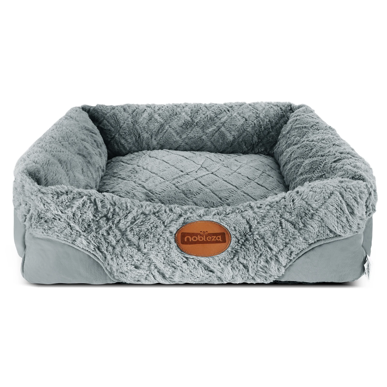 Nobleza - Cama Perros Cama para Perro Lavable con Fondo Antideslizante Cama para Mascotas de Felpa Suave y Mullida