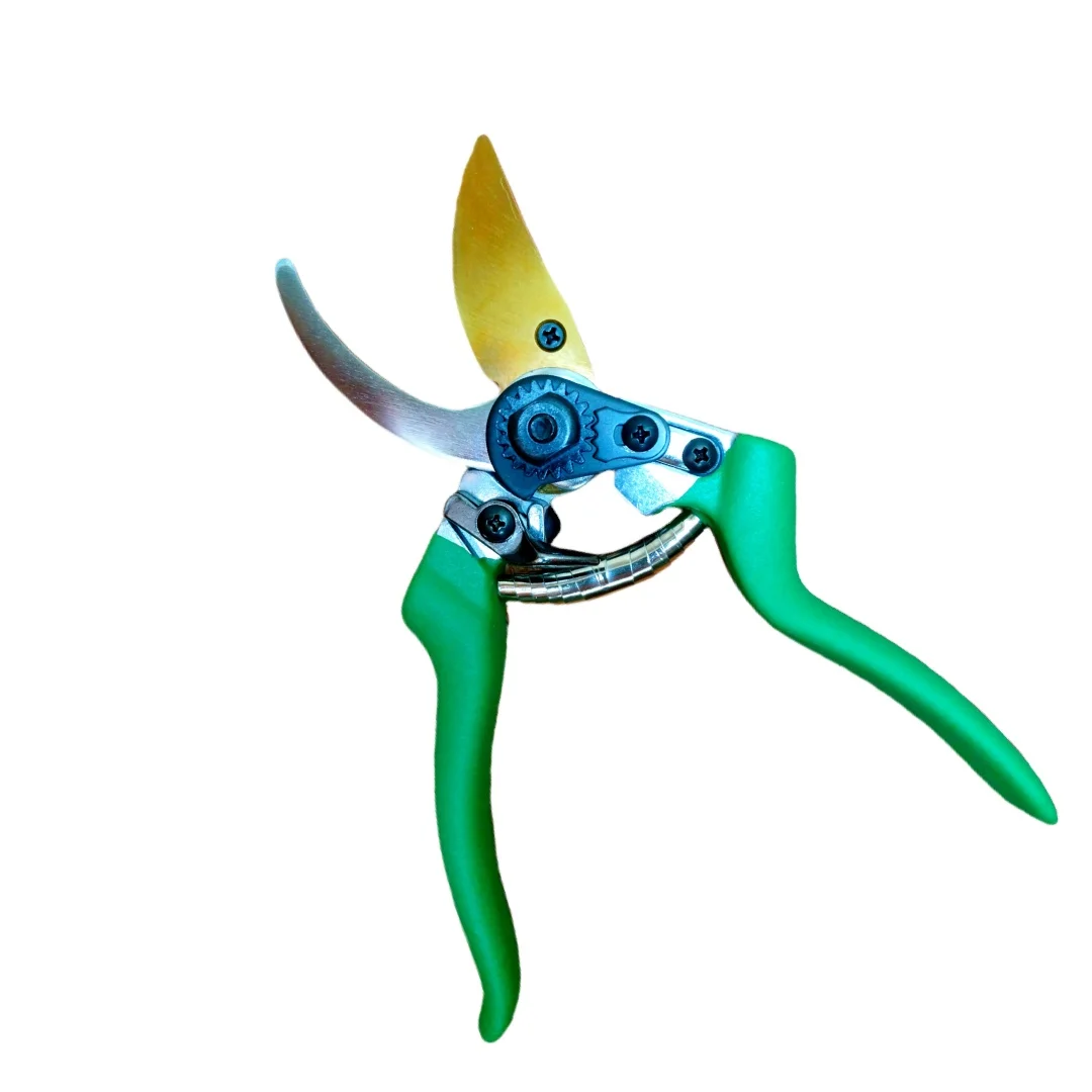 High Quality Industrial Comfortable Strong Bypass Fruit Tree Pruning Shears Ergonomic Agriculture Gardening Tool Anti-Slip Grip