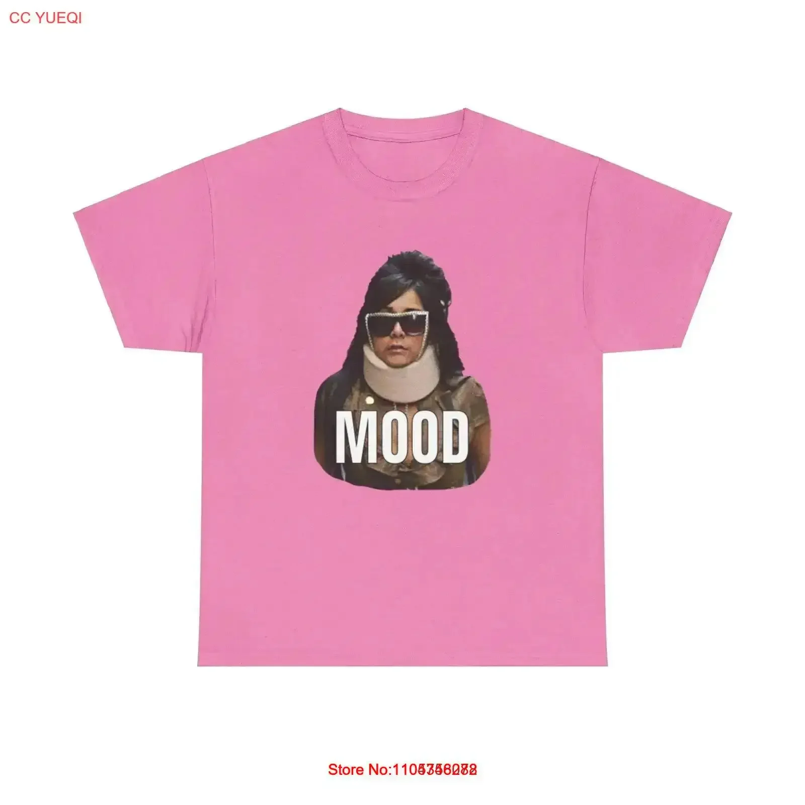 Snooki Mood T Shirt fun funny jersey shore mtv show reality nicole polizzi tee vintage Washed Slightly graphic Casual Versatile