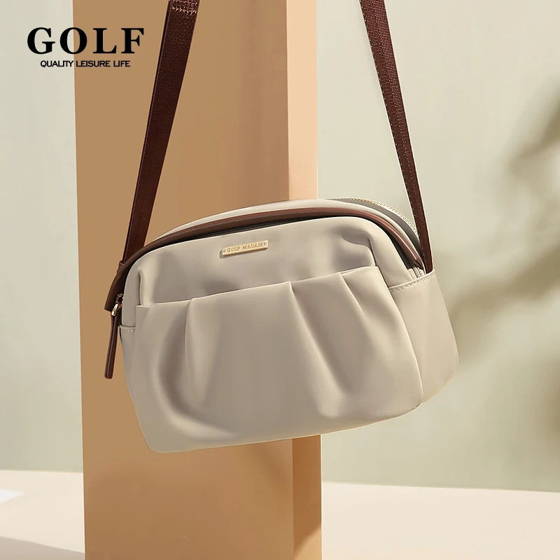 GOLF Torby Crossbody dla pań Elegancka damska torba na ramię Wysokiej jakości nylonowa damska torba na ramię z wieloma kieszeniami Wodoodporna
