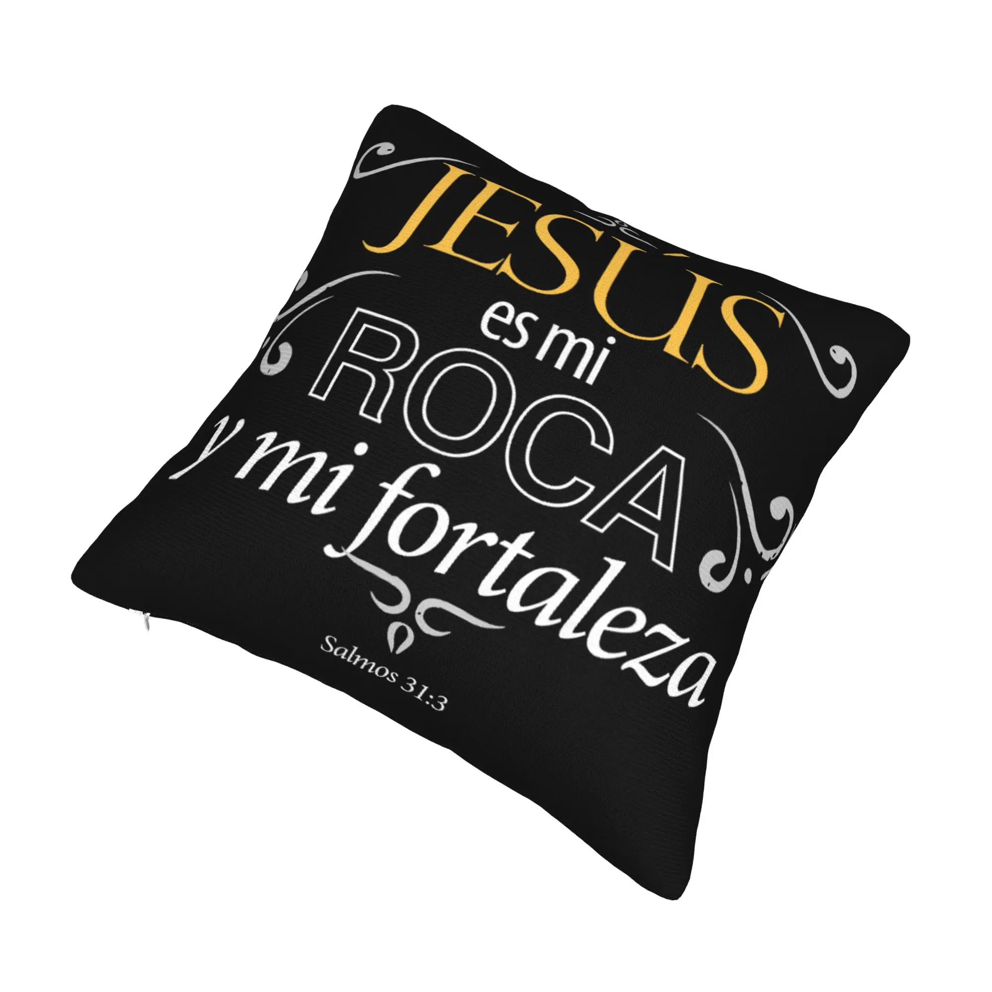 Decorative Pillow Covers Jesus Esperanza Devida Spanish  Product Home  Throw Pillow Case Cover Square Multiple Sizes