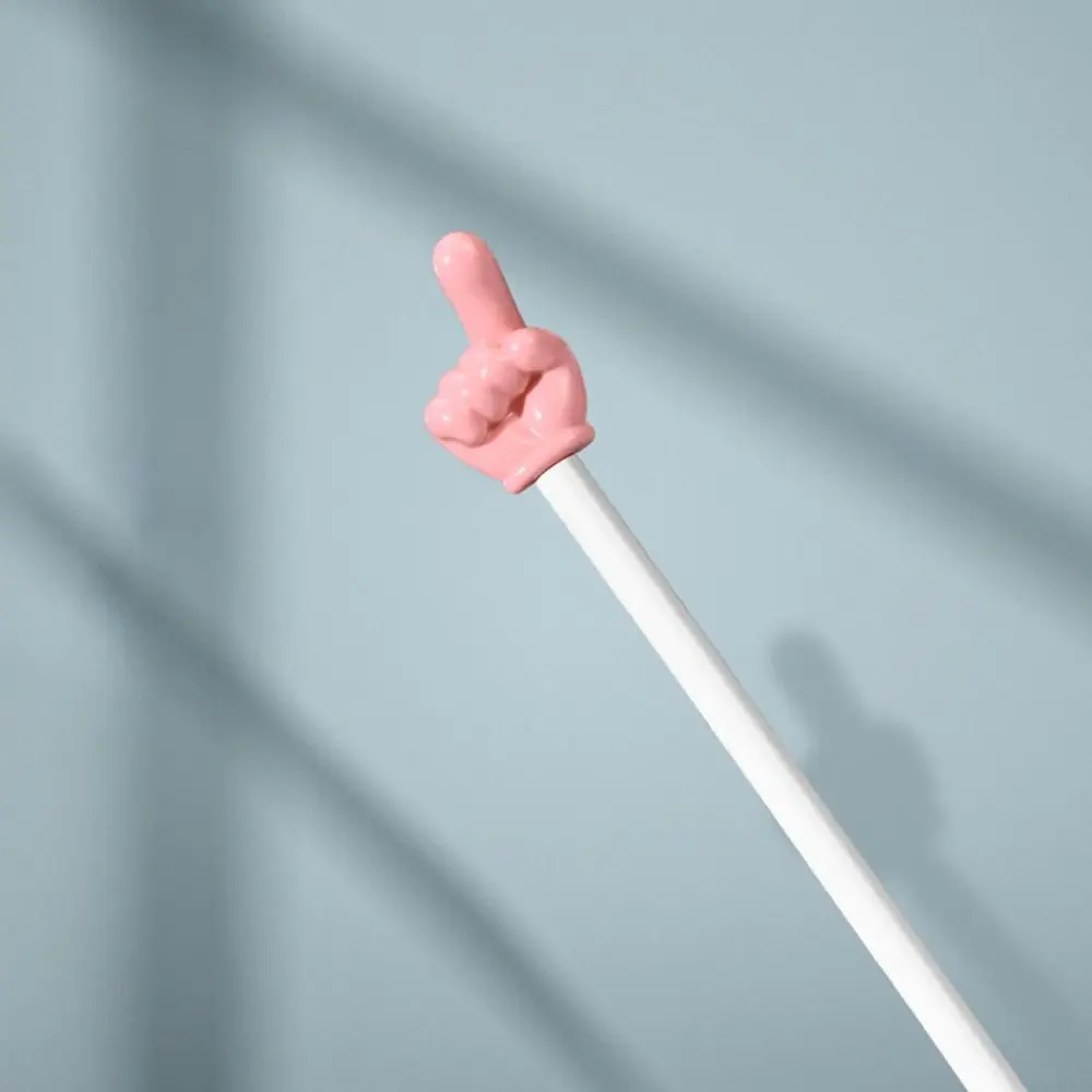 High Quality Morandi Color Teaching Pointer Finger Design Luminous Teaching Stick Plus Size Classroom Finger Pointer Teachers