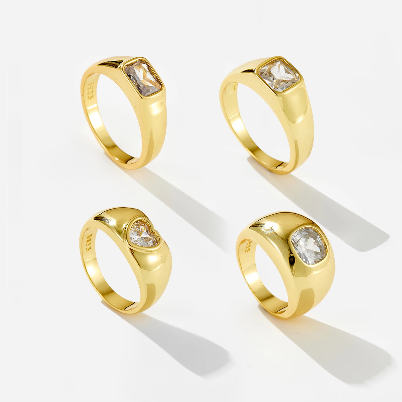 VEWANT Women 925 Sterling Silver Ring Fashion Fine Luxury Simple 2024 mother's Day Anniversary Gift Wedding Part Jewelry