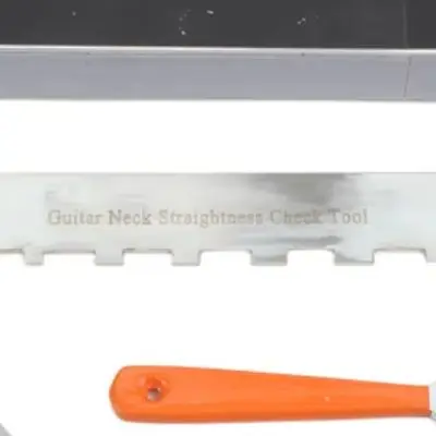 Guitar Maintenance Tool Kit with for fret Leveling Sanding Beam Notched Straight Edge Crowning File for Professional Luthiers