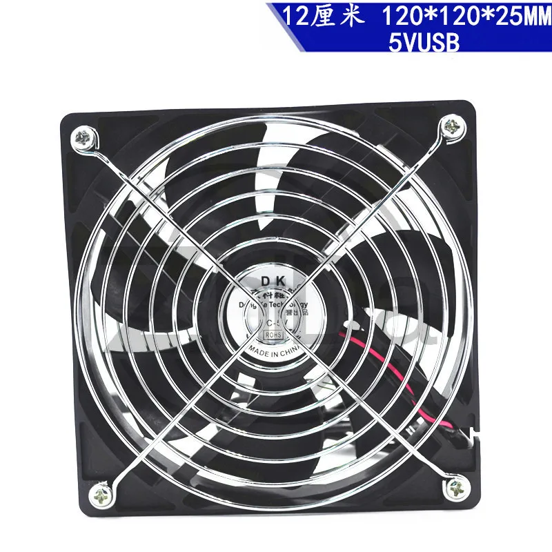 6cm 7cm 8cm 9cm 12cm 14cm USB 5V Silent Cooling Fan for Router TV Box Optical Modem Fish Tank Notebook