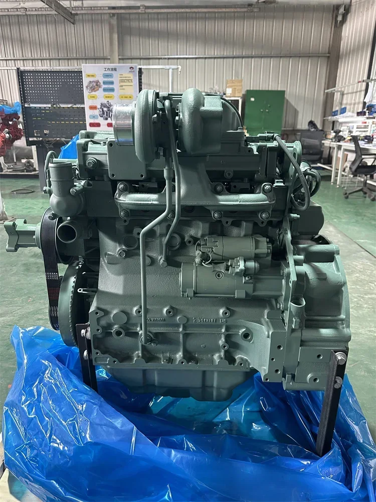 Rebuilt Factory Price 4 Stroke 73kw Vovo D4D Diesel Engine Assembly