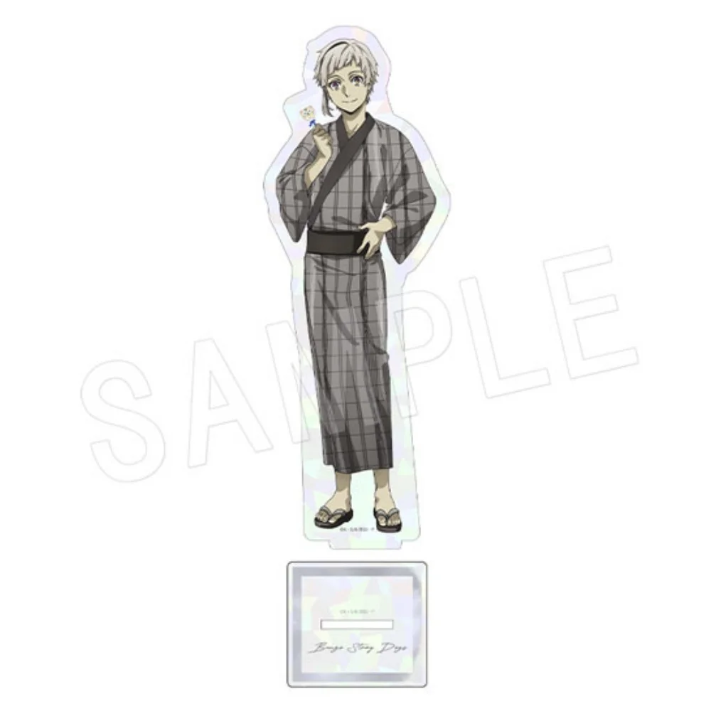 Anime Bungo Stray Dogs 15cm HD Acrylic Stand Dazai Atsushi Unique Gift 4th of July Present Desk Bedroom Shelf Anime Fan Keychain