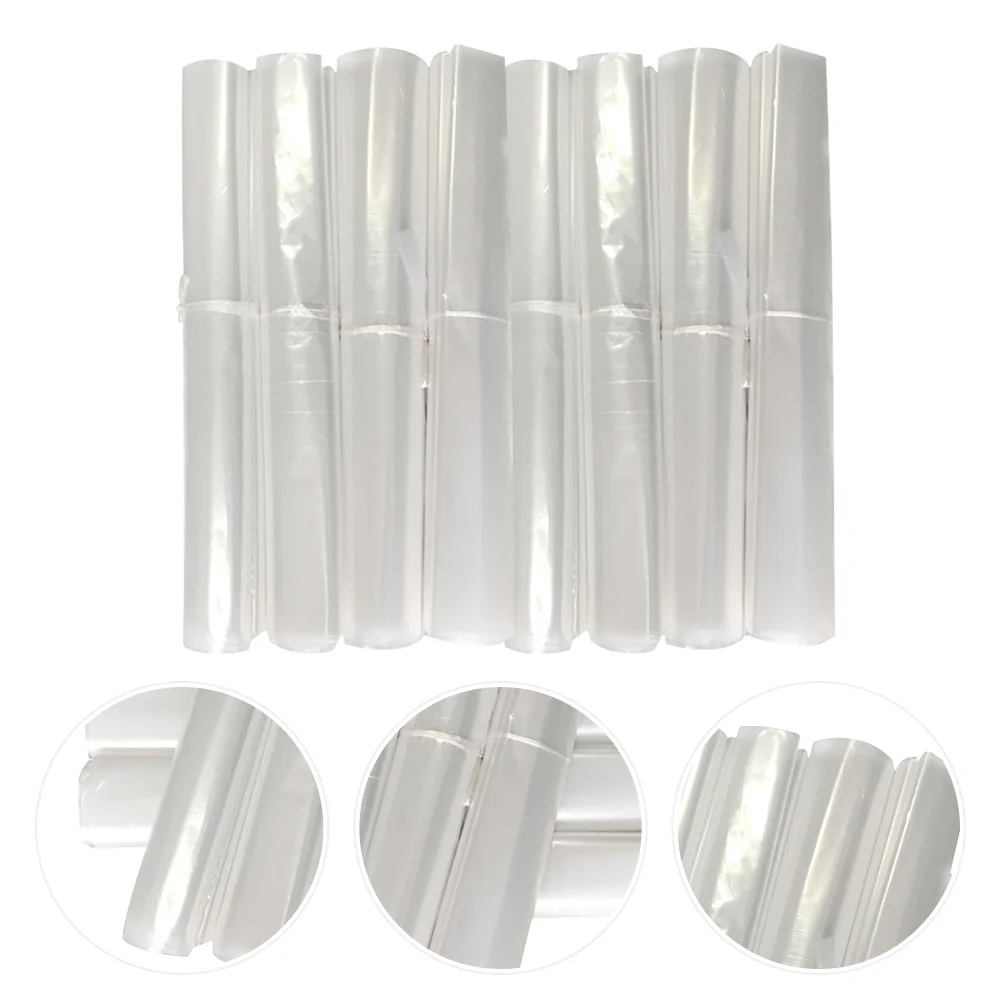 

60 Pcs Hand Bags Garment Dry Cleaning Clothing Pouch Cover Tool Clear Cleaner Man