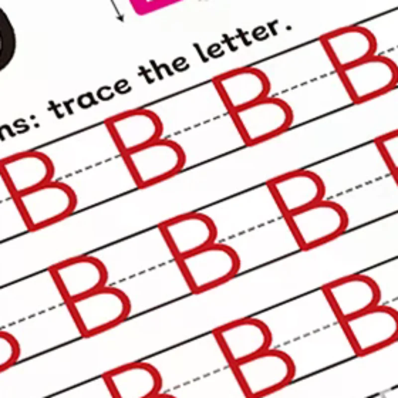 

26 Alphabet Practicing Uppercase And Lowercase Letters English Coloring Book Pen Control Training Handwriting Practice Book