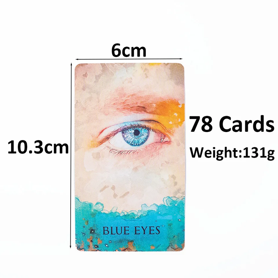 Baraja De Tarot Para Principiantes – 78 Cartas – Adivinación Y Visión Espiritual – Incluye Guía En Papel – Diseño Portátil Y Ligero