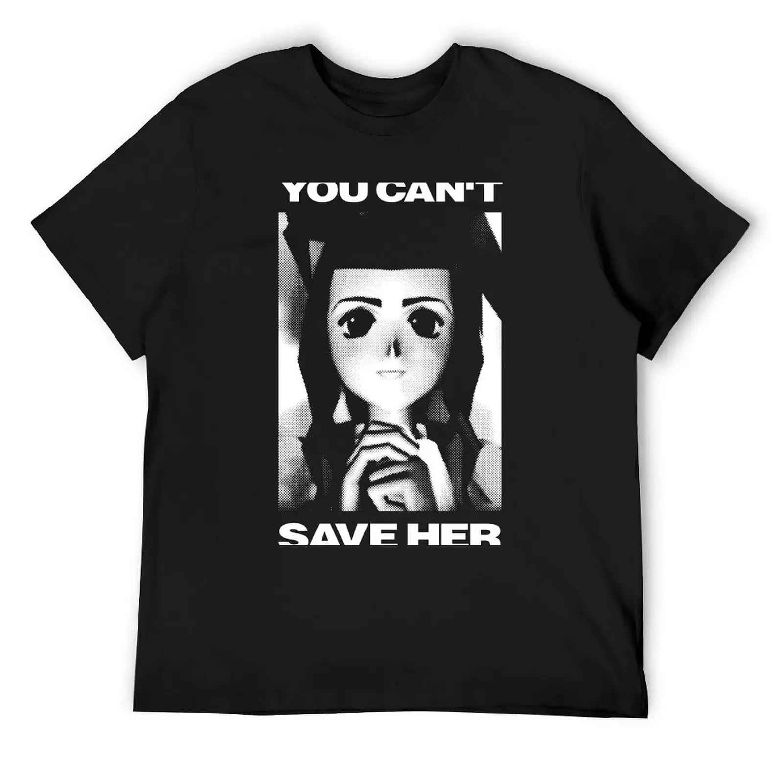 

You can't save her T-Shirt Blouse Man t-shirt quick-drying summer top mens clothing
