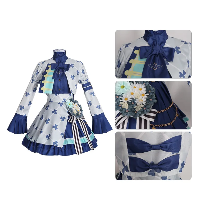 أزياء تنكرية للذكرى الثالثة من Project Sekai لـ Momoi Airi Kiriyama Maya Hanasato Minori Hinomori Shiho أزياء الهالوين