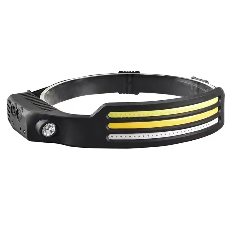 LED Headlamp 1200mAh 420LM USB Rechargeable Lighting Modes LED Headlight for Outdoor Cycling Adventure Bike Headlam