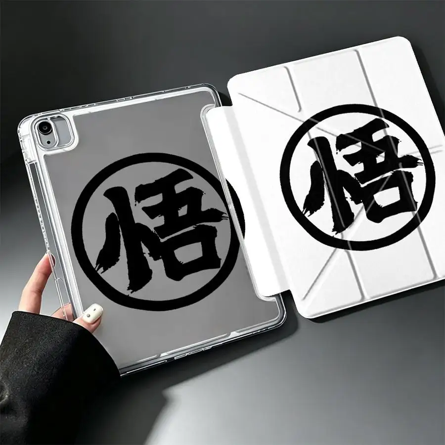 With Pen Slot Cover Tablet Case For Samsung Galaxy Tab A11 S10 Lite S7 FE A8 S9 Plus S8 A9 Plus D-Dragons Balls Gokus Logo