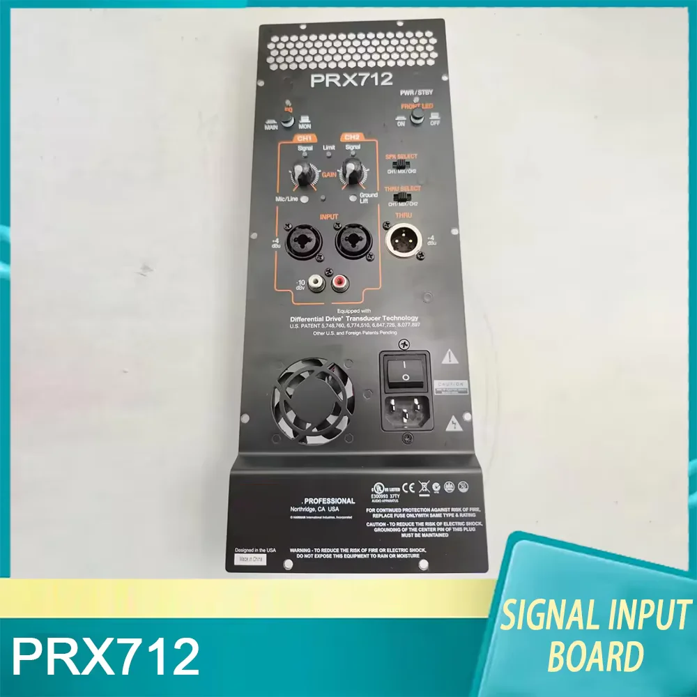 PRX712 Signal Input Board Metal Panel For JBL PRX 712