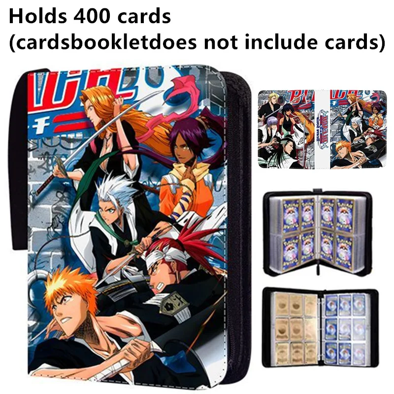 400/900pcs BLEACH Card Album Book Folder 4/9 Card Slots
