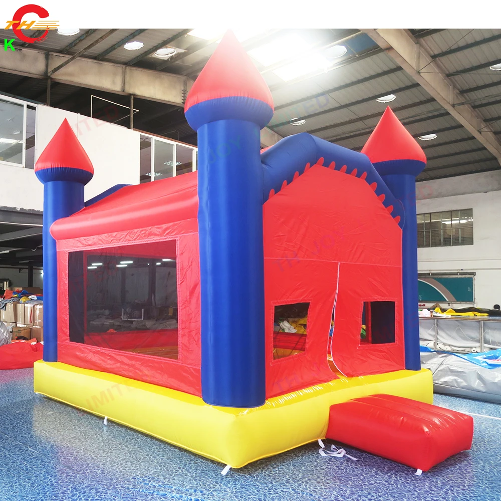 4x4m Closed Inflatable Bouncer Jumping House Air Bouncy Castle for Sale