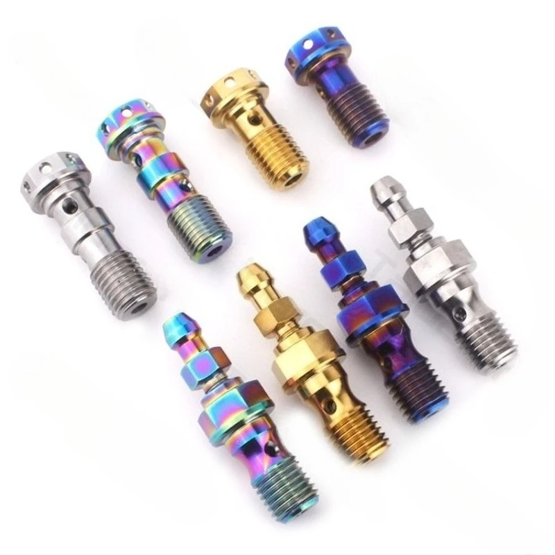 Titanium Bolts M10X1.0/1.25 High-Strength Automotive Fasteners for Car Calipers And Vehicle Pump Screws