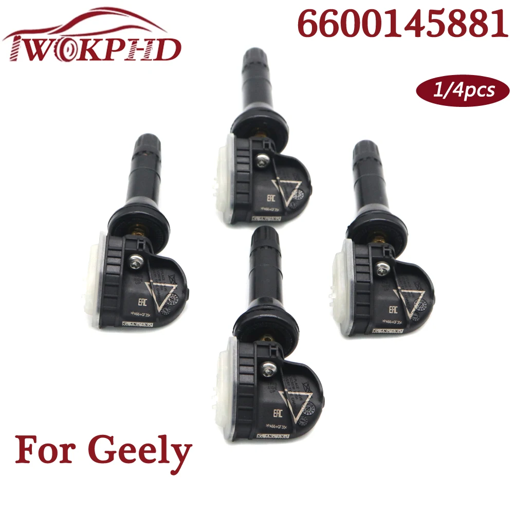 6600145881 TPMS Tire Pressure Monitor Sensor for Geely Atlas PRO Emgrand SL/Binray Tugella Geometry A 433Mhz 8889081697