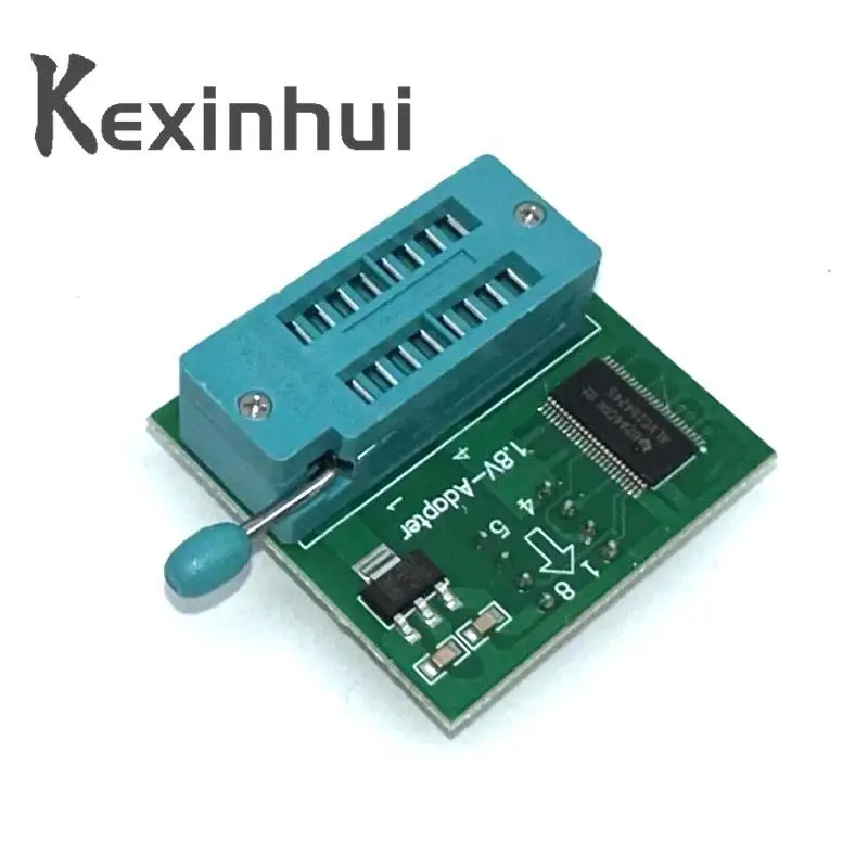 1.8V adapter for Iphone or motherboard 1.8V SPI Flash SOP8 DIP8 W25 MX25 use on programmers TL866CS TL866A EZP2010 EZP2013 CH341