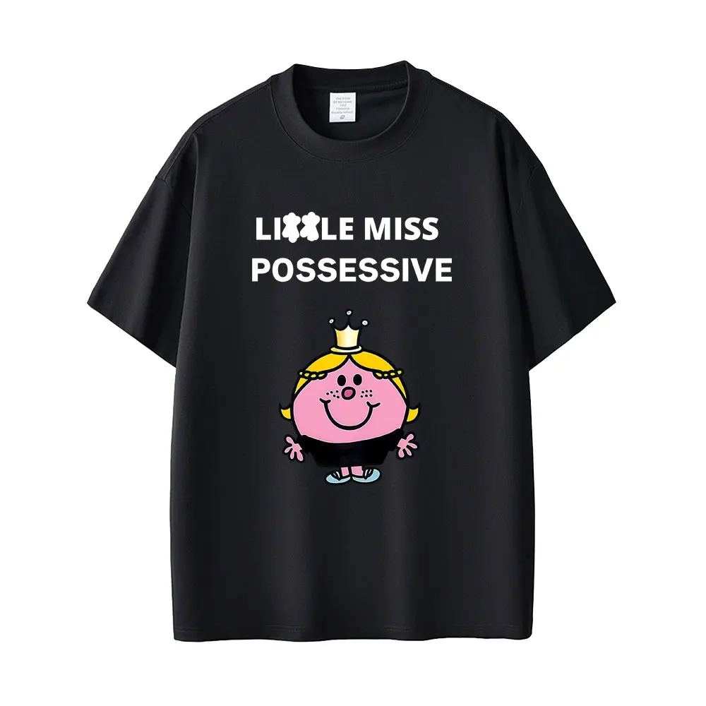 

Tate McRae Cartoon Cute Funny Graphic T-shirt Miss Possessive Tour 2025 T-shirts Men Women Hip Hop Fashion Pop Music T Shirts