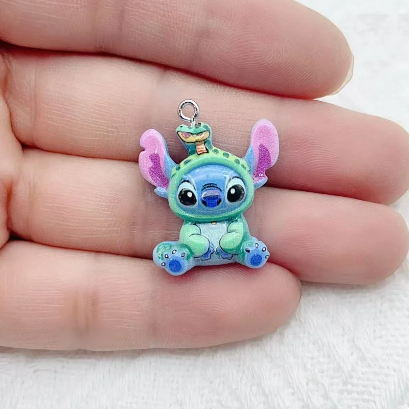 10 قطع من مجوهرات الراتنج على شكل كلب حيواني قلادة كرتونية أقراط ذاتية الصنع قلادة صنع المجوهرات إكسسوارات يدوية 2025