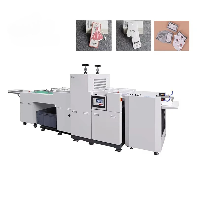 Factory Sale 480*740 mm Rotary Die-cutting Machine Automatic Kiss Cutting Creasing Tags Making