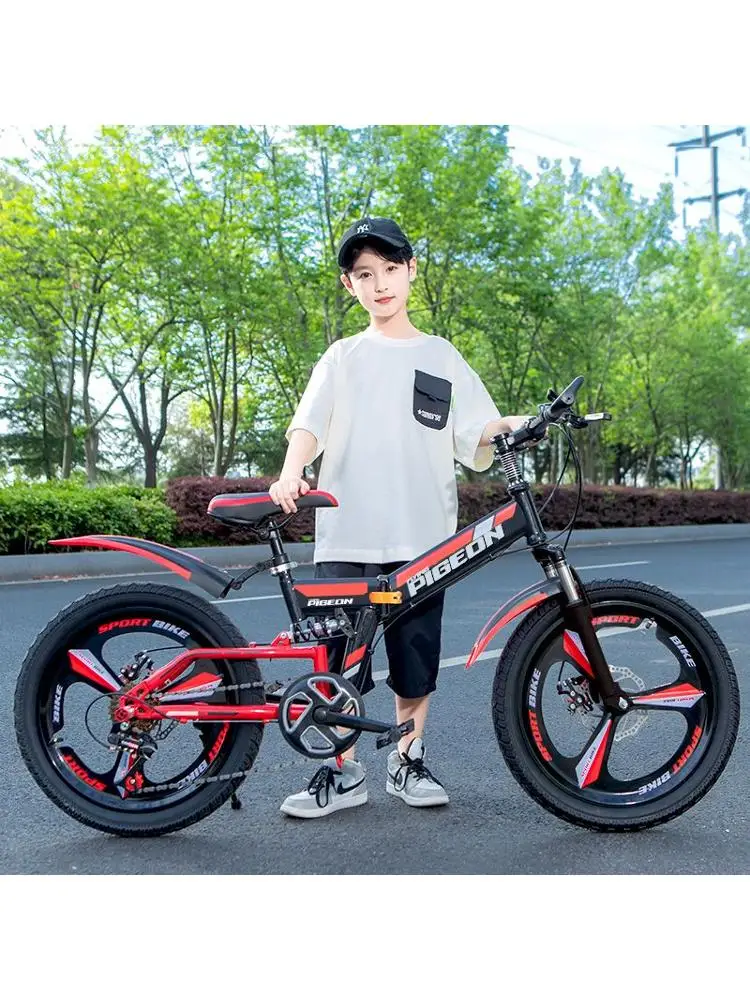 AliExpress NONE Children's Bicycle 101215 Elementary School Boys and Girls 20 Variable Speed Middle and Older Children's Mountain Bike Foldable