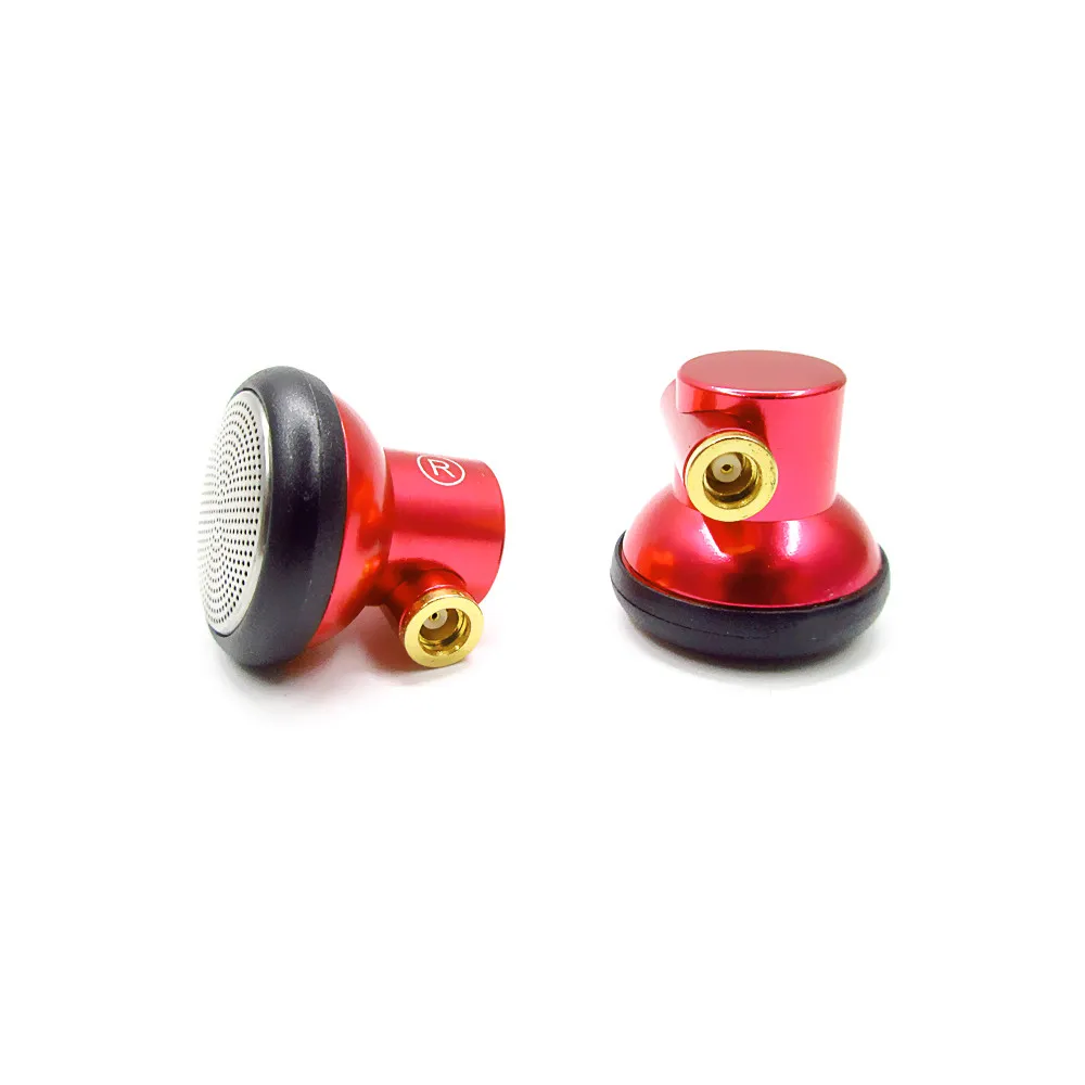 FENGRU Earphone suara Bass berat HiFi, unit membran komposit PU PT52 16mm 32ohm Diy dengan antarmuka MMCX