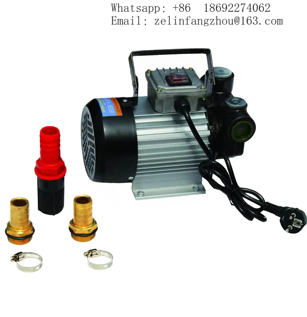 Runto 110V 220V 12V 24V Electric Drum Pump 550W 750W 1100W Portable Self Priming Oil Changer Barrel Pump Heavy Duty Pro