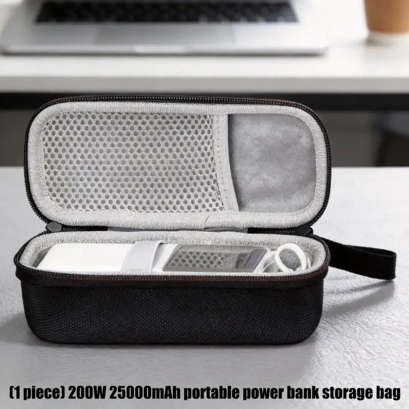 

Spacious EVA Holder For 200W 25000mAh PB728 Powerbank Storage Bag Design With Convenient Handle Improved Durability D2RC