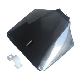 Front Number Plate Cover Kit White Black Fender For Kawasaki Pitbike 110cc 125cc 150cc BBR KLX 110 KX65 Dirt Pit Bike