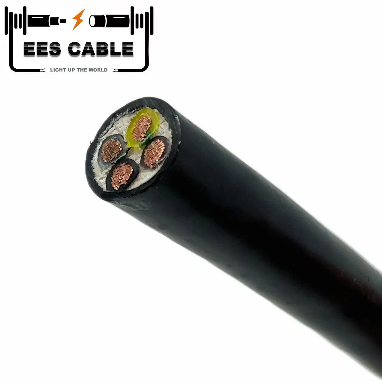 

0.6/1kV RZ1-K Low Smoke Zero Halogen Flame Retardant 4 Core 10mm² Flexible Cable