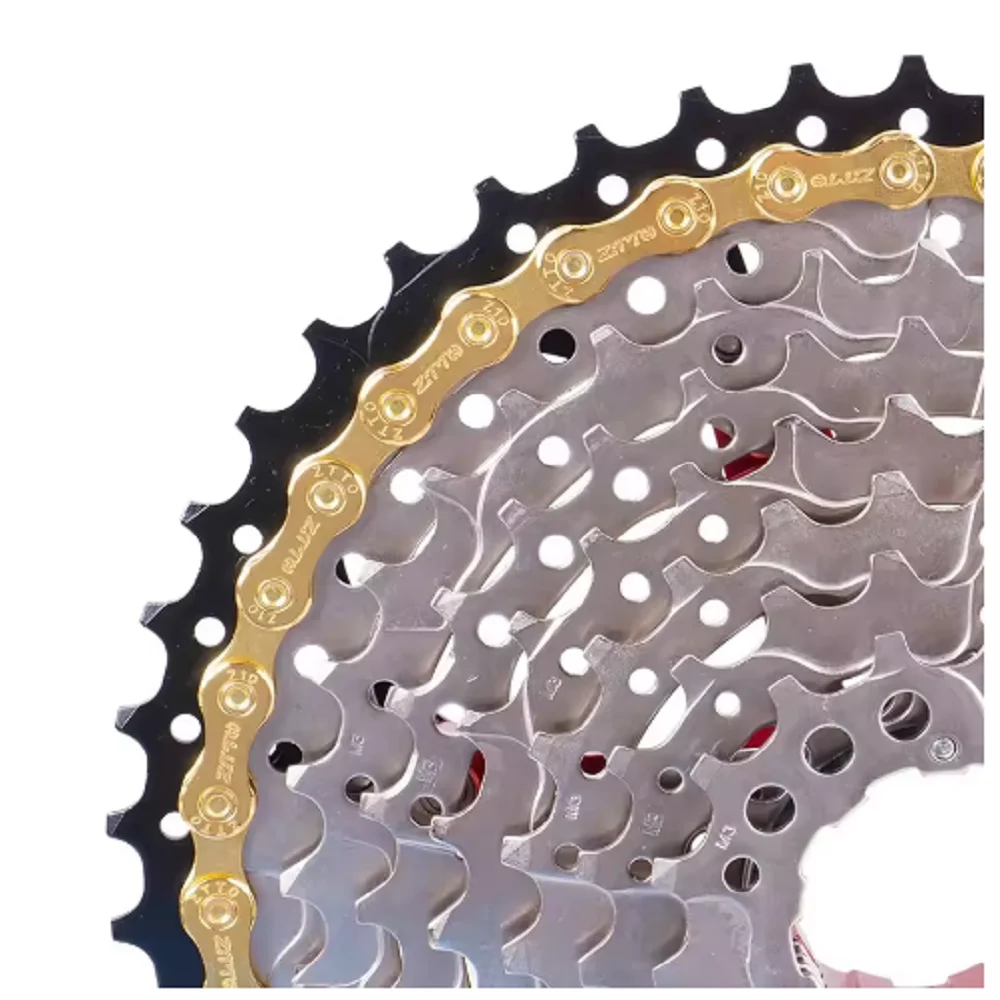 ZTTO 8 9 10 Speed Velocidade Bicycle Chain 8s 9s 10s MTB Mountain Road Bike HG53 HG73 M2000 3500 Sora Chains Golden Parts