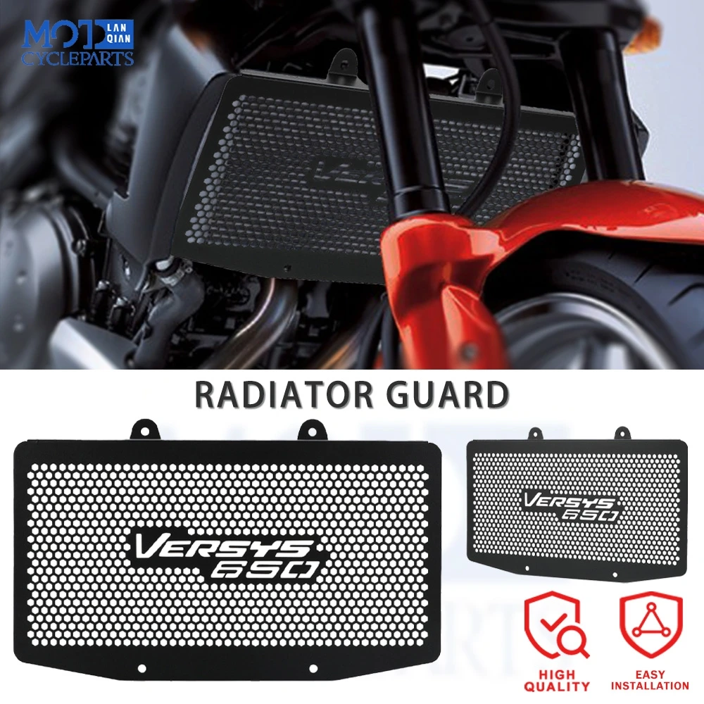 

Мотоцикл 650 VERSYS/ABS, решетка радиатора, защитная крышка, детали для KAWASAKI Versys 650 KLE 650/ABS KLE 2006 2007-2009 2008