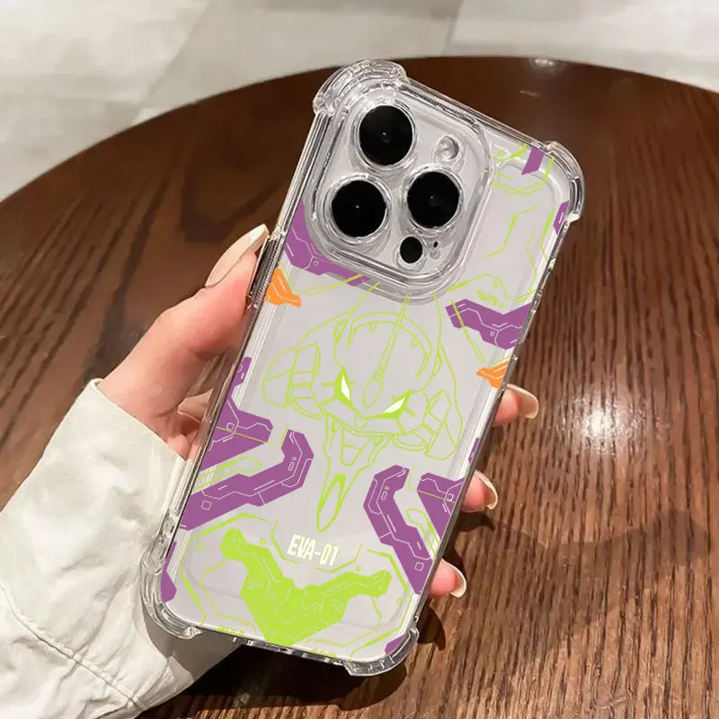 Case For Samsung Galaxy A17 A27 A37 A57 A07 A56 A26 A36 A06 A16 A55 A35 A25 A15 A05 A54 A52 A34 EVA-01 Anime E-Evangelions Cover view 6