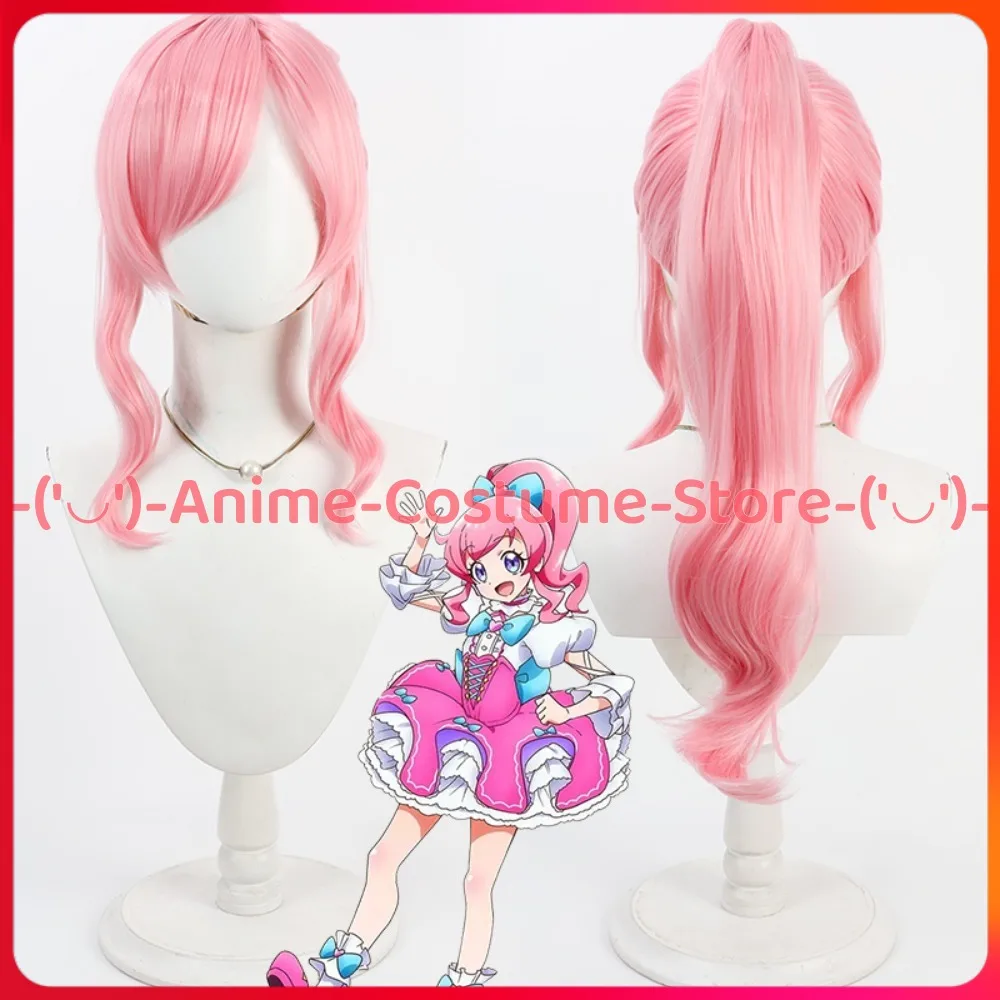 

PriChan Momoyami Future Cosplay Wig Ponytail Anime Character Halloween Carnival Party Costume Wigs Heat Resistant Synthetic Hair