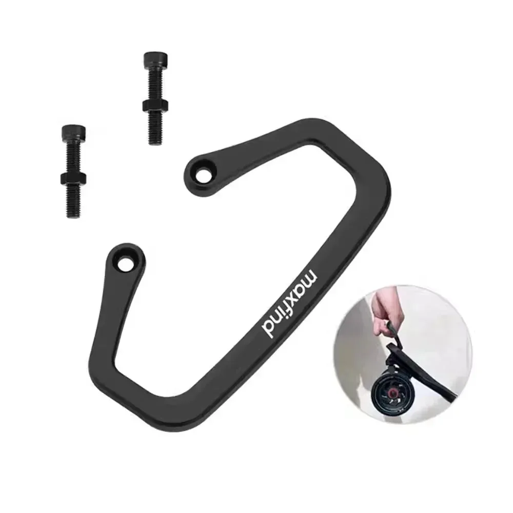 مقبض لوح التزلج الكهربائي مقبض حمل لوح التزلج العالمي لسبائك الألومنيوم ذات العجلات الأربع #4