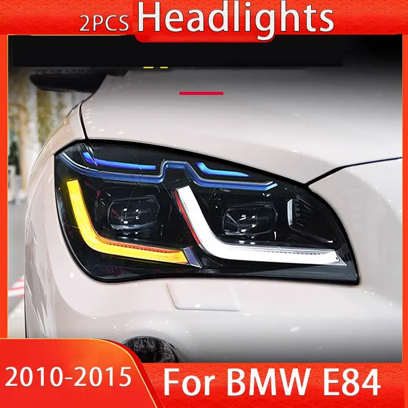 Car Lights for BMW X1 E84 LED Headlight 2010-2015 Head Lamp Drl Projector Lens Automotive Accessories