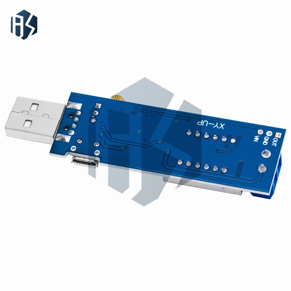 DC-DC 5V a 3.5V / 12V USB Step Up / Down Módulo de fonte de alimentação ajustável Boost Buck Converter Out DC 1.2V-24V
