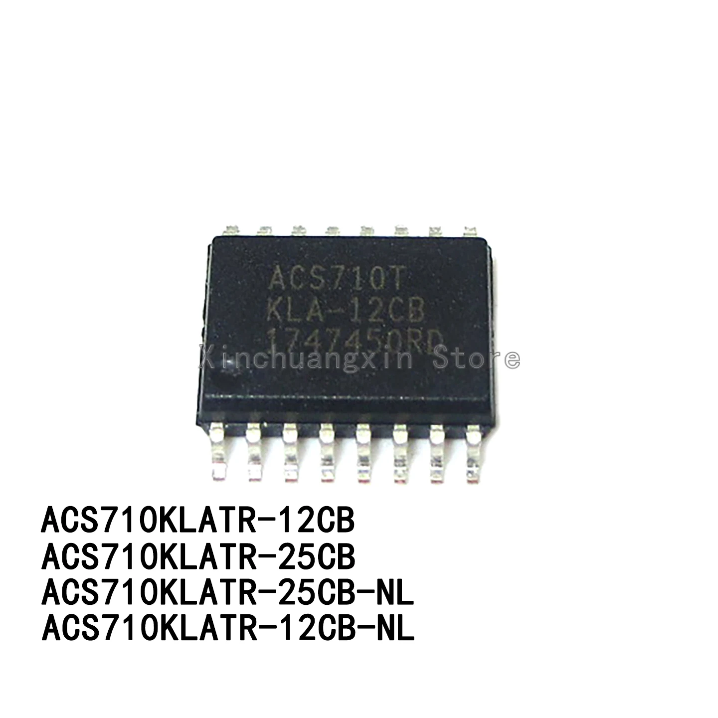 1PCS ACS710KLATR-25CB ACS710TKLA-12CB ACS710-25CB-NL-T ACS710KLATR-12CB-NL SOP-16 Current Sensor Chip