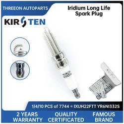 KIRSTEN Iridium Spark Plug for Peugeot CITROEN SUZUKI Mitsubishi SMART FORTWO MINI HYUNDAI KIA KSP7744 IXUH22FTT