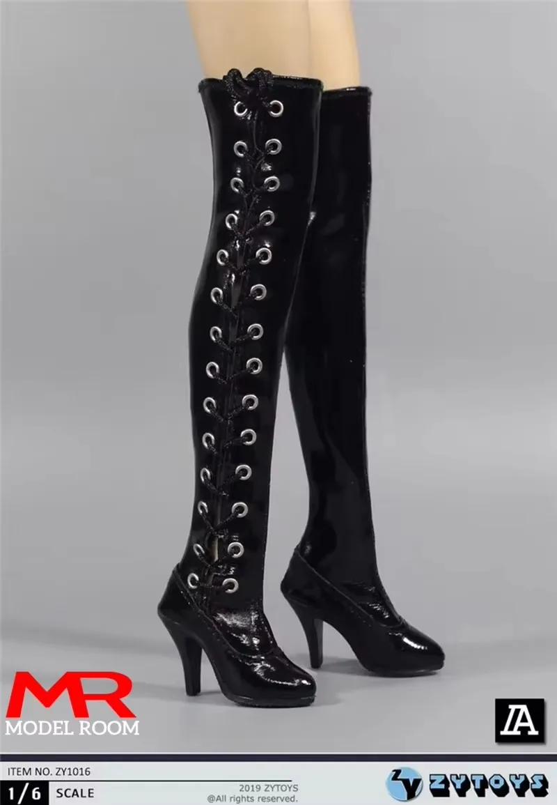 ZYTOYS ZY1005 ZY1007 ZY1008 ZY1016 ZY1045 1/6 Female High-heeled Boots Hollow Shoes Model Fit 12'' Soldier Action Figure Body