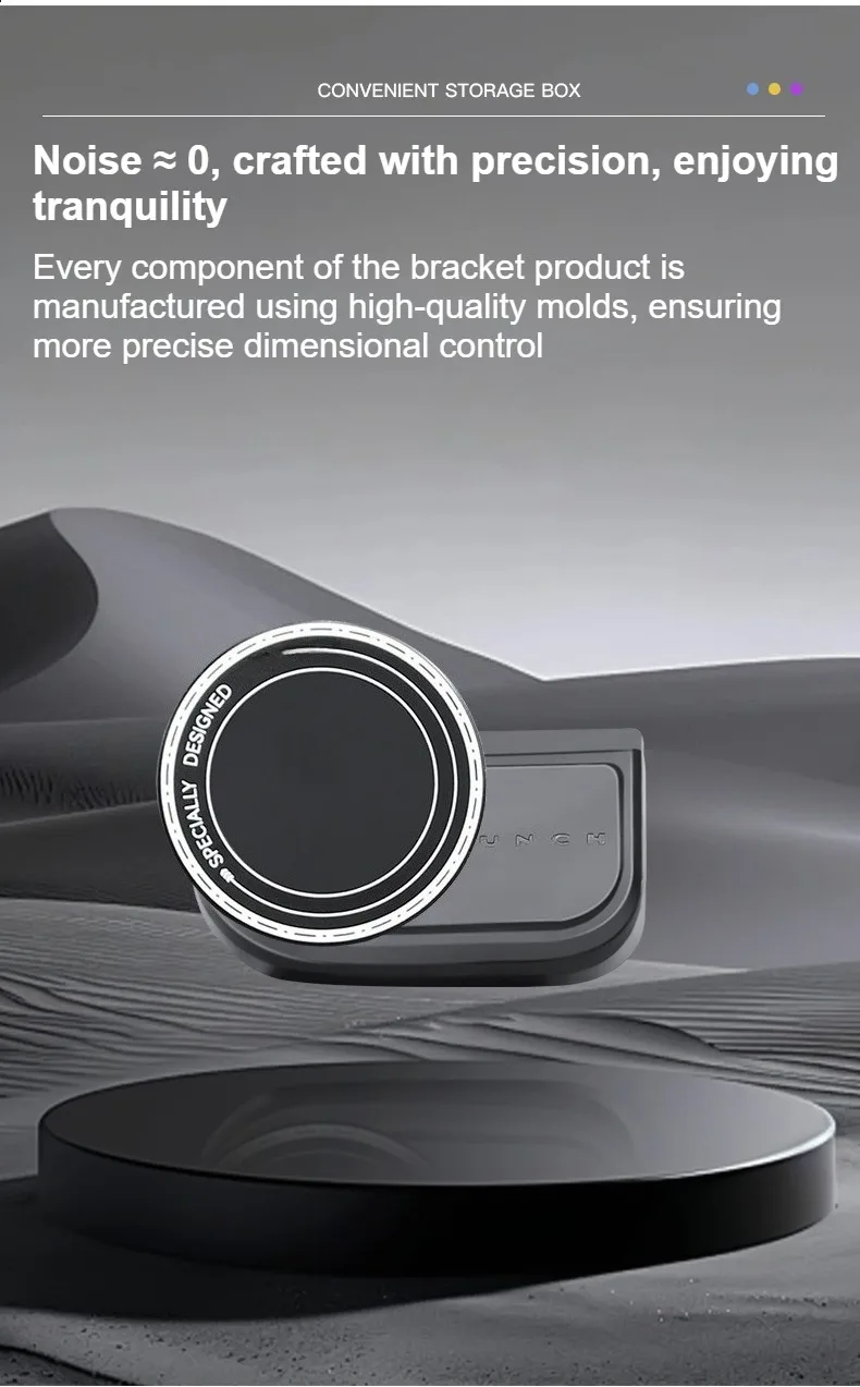 Handyhalterung für Tesla Model 3 Y Highland Juniper Stärkerer Magnetischer 360°-Halter ° Drehbarer Auto-Stützfußhalter Zubehör – Detail 11